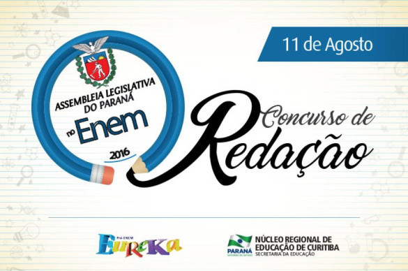 Assembleia Legislativa realiza Concurso de Redação preparatório para o Enem no dia 11 de agosto