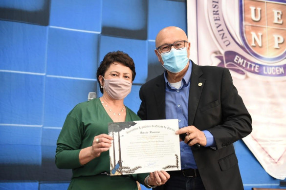 Fátima Padoan, da UENP, preside o conselho de reitores