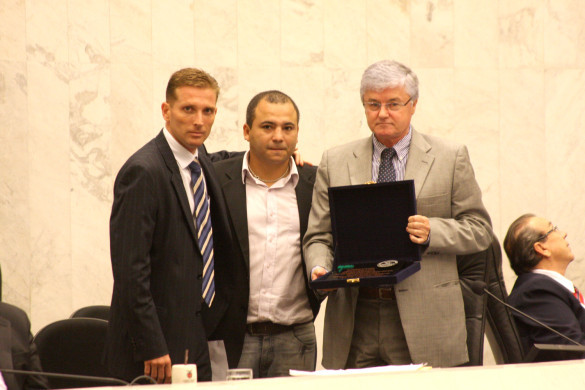 Rossoni é Homenageado Pela Abrabar