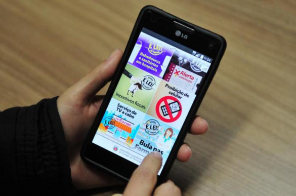 Assembleia concorre a prêmio nacional com app "Agora é Lei no Paraná"