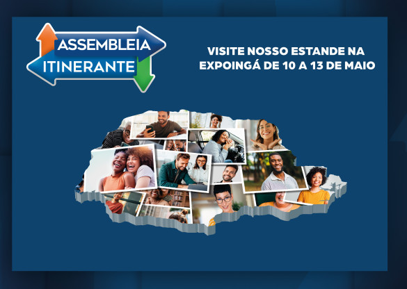 Assembleia Itinerante promove sessão especial na próxima quinta-feira (11) na Expoingá