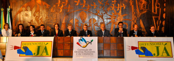 Secretário Nacional da Justiça Debate Criação da Defensoria Pública do Paraná Na Asssembleia