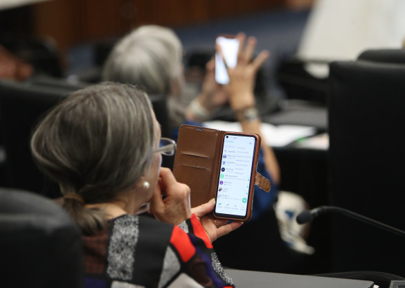 Idosos descobrem como navegar com segurança pelo mundo digital e a proteger os dados pessoais