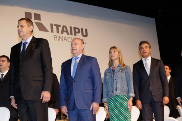 Traiano participa da posse de Luiz Fernando Vianna na Itaipu