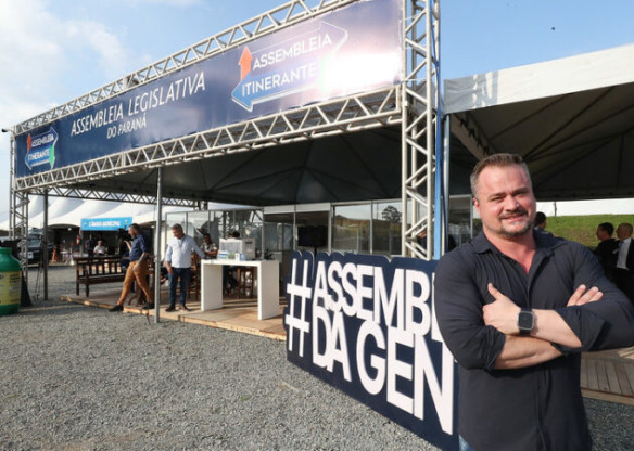 Deputado Alisson Wandscheer (SD) destaca realização da Assembleia Itinerante na 4ª ExpoFazenda