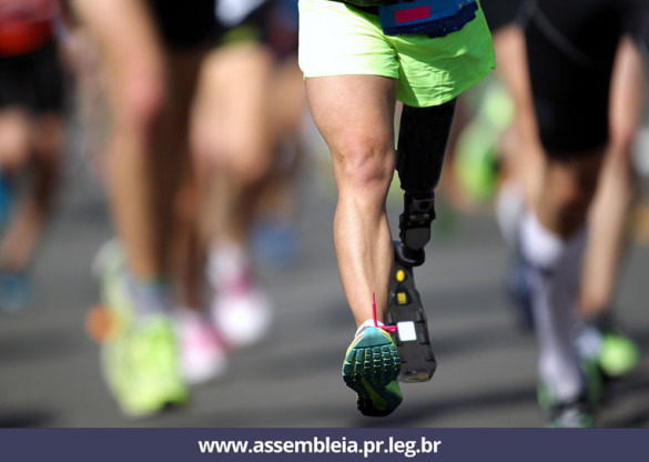 Atletas com deficiências deverão ter isenção na inscrição a eventos esportivos