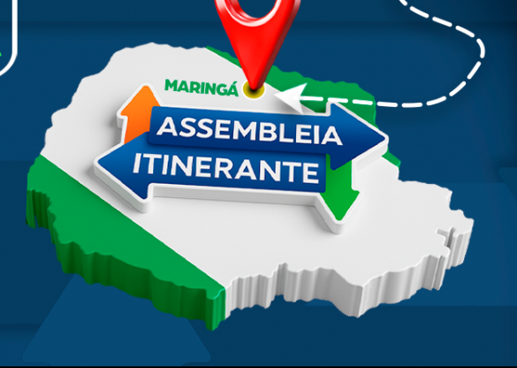Assembleia Itinerante desembarca pela segunda vez em Maringá nesta quinta-feira (15)