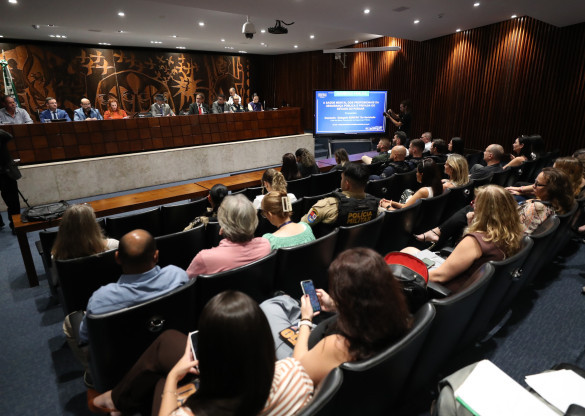 Audiência pública debateu saúde mental dos profissionais da segurança pública no Paraná