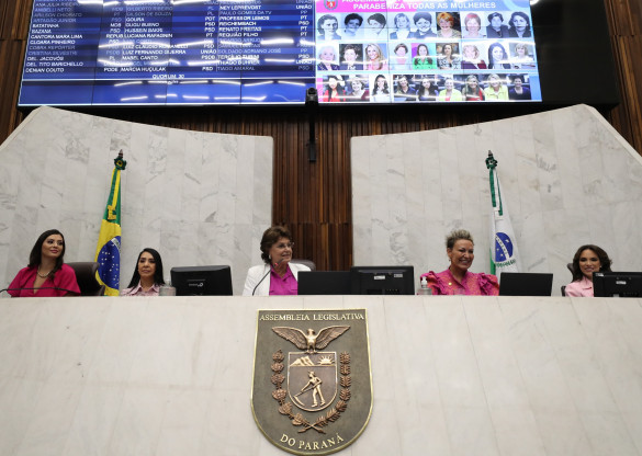No Dia da Mulher, parlamento aprova primeiro projeto proposto pela Bancada Feminina