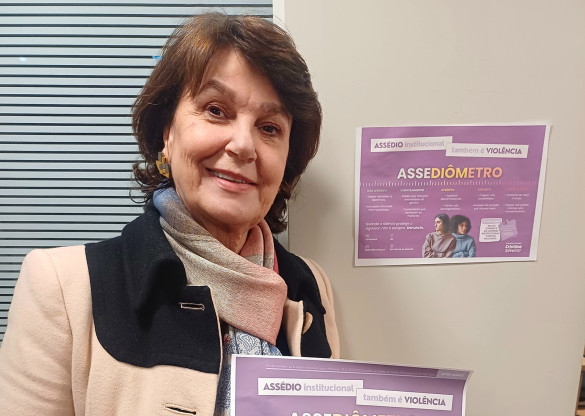 Deputada Cristina Silvestri (PP) promove campanha contra o assédio institucional no serviço público