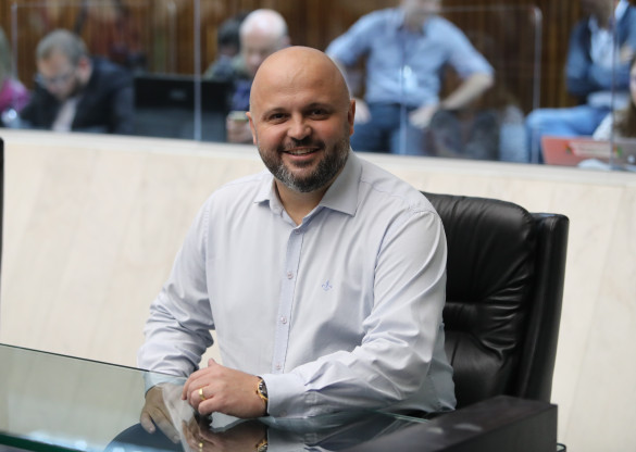 Thiago Bührer:  gosto pela política vem de família