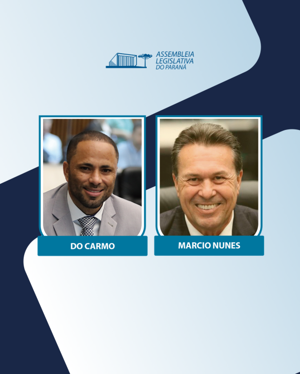 Deputados Marcio Nunes (PSD) e Do Carmo (Podemos) retornam à Assembleia Legislativa