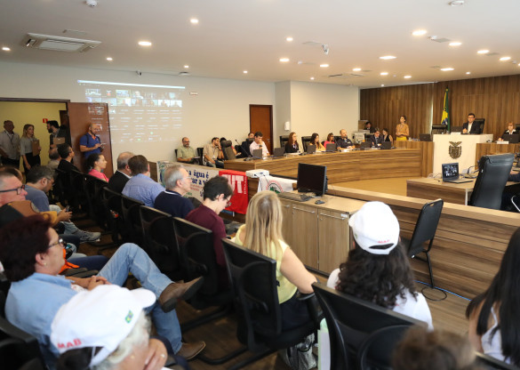 Audiência Pública debate uso consciente da água no Paraná