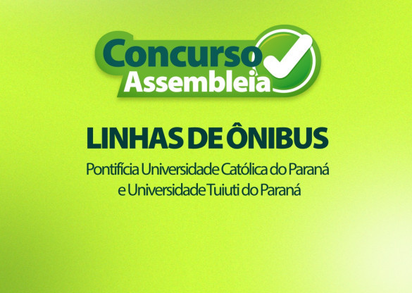 URBS divulga linhas de ônibus que atenderão participantes do concurso da Assembleia