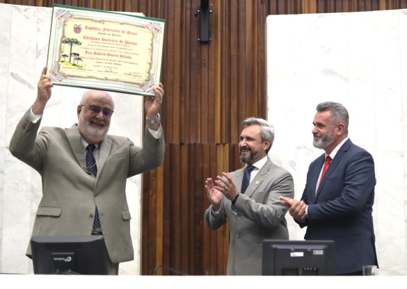 Pastor Luiz Roberto Soares Silvado é o mais novo Cidadão Honorário do Paraná
