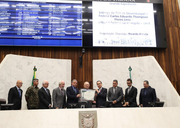 O dia na Assembleia Legislativa do Paraná
