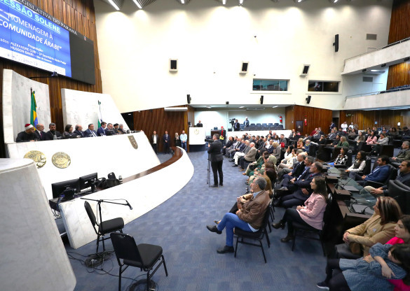 Solenidade realizada na Assembleia Legislativa celebra a história e contribuições da Comunidade Árabe