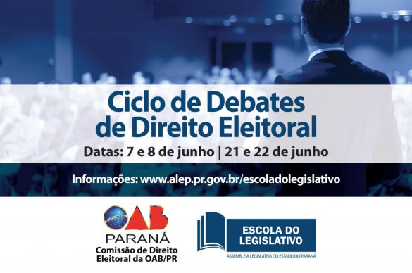 Escola do Legislativo promove Ciclo de Debates de Direito Eleitoral a partir desta quinta-feira (7)