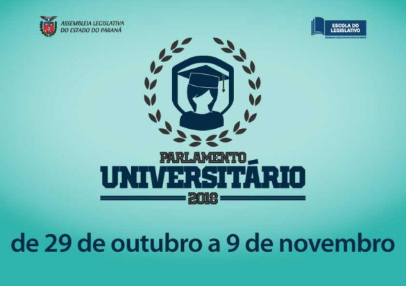 Assembleia programa agenda intensa para os "deputados-universitários" a partir de segunda-feira (29)