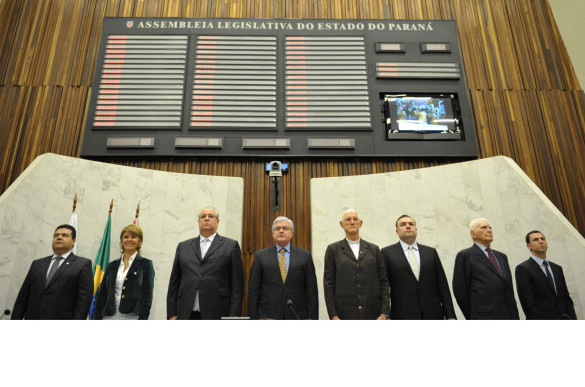 Assembleia Legislativa presta homenagem a Curitiba, que está comemorando 320 anos