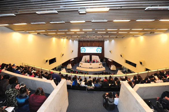 Aulão do Enem reúne 700 estudantes no Plenário da Assembleia Legislativa