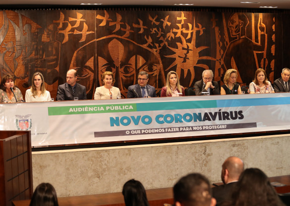 Políticas e ações de prevenção ao Novo Coronavírus são discutidas em audiência pública