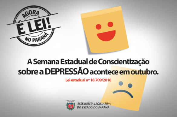 Lei pretende alertar a população sobre os perigos da depressão