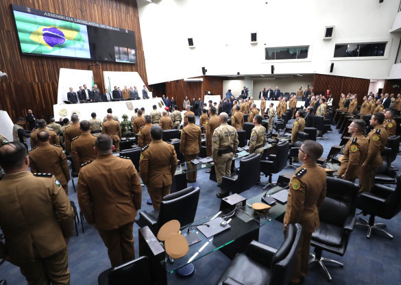 Assembleia Legislativa celebra 171 anos de história da Polícia Militar do Paraná