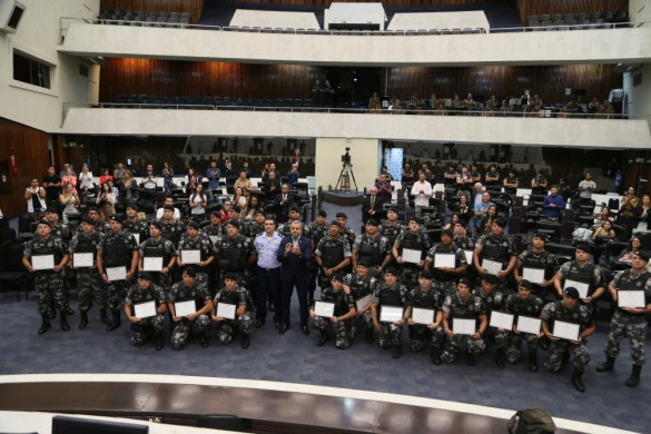RONE recebe homenagem pelo trabalho de combate à criminalidade