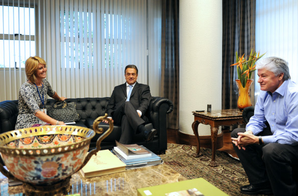 Secretária da Família faz visita de cortesia à Assembleia Legislativa