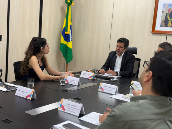Em Brasília, deputada Ana Júlia (PT) debate relatório sobre a saúde mental dos professores da rede pública estadual