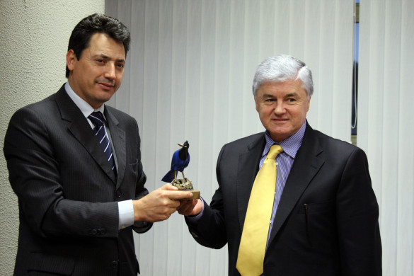 Senador visita Rossoni e convida deputados para o debate da reforma do Código Florestal