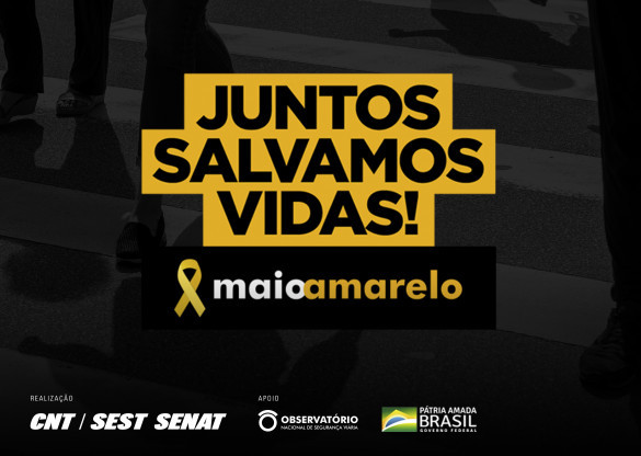 Maio Amarelo 2022 destaca o papel de cada cidadão no cuidado com as pessoas no trânsito