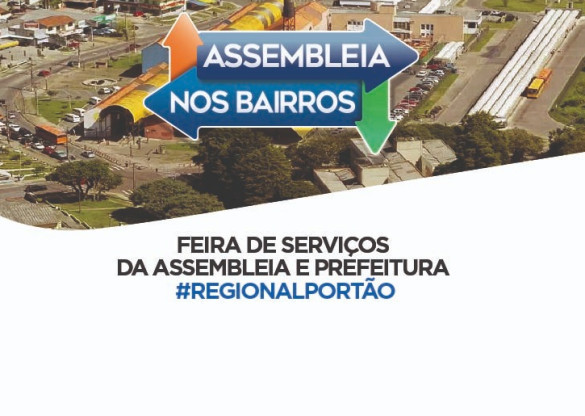 Assembleia nos Bairros desembarca na Regional Portão na próxima quarta-feira (25)