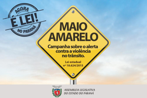 "Maio Amarelo" faz alerta contra a violência no trânsito