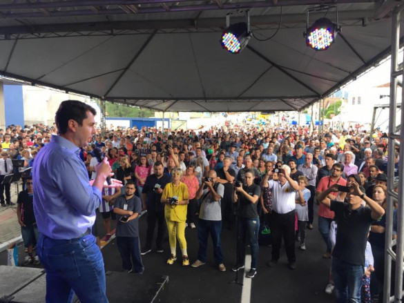 Nos 129 anos de União, Curi reitera compromisso com projetos do município