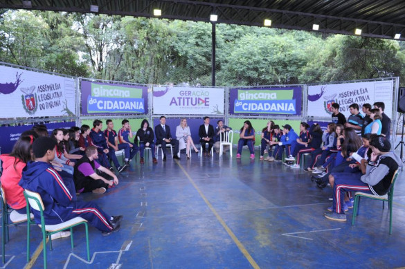 Projeto Geração Atitude inicia atividades e gravações da primeira etapa da Gincana da Cidadania