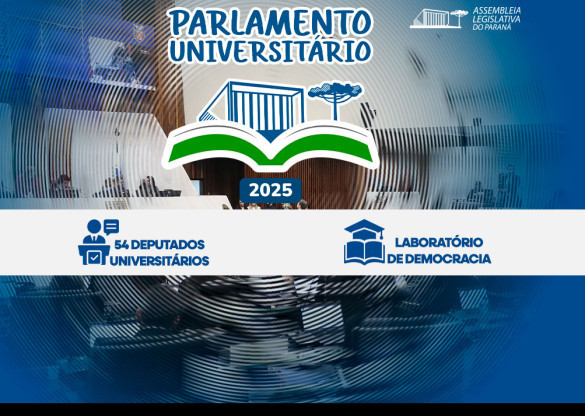 6ª edição do Parlamento Universitário tem início nesta quinta-feira (17) na Assembleia Legislativa