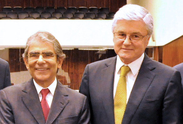 Ayres Britto agradece hospitalidade e elogia processo de modernização da Assembleia