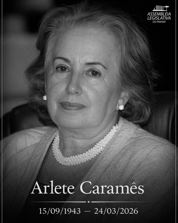 Assembleia lamenta morte de Arlete Caramês, ex-deputada estadual e símbolo da luta por crianças desaparecidas no Paraná
