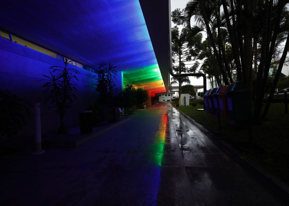 Assembleia Legislativa nas cores do arco-íris no Dia do Orgulho LGBTQIA+