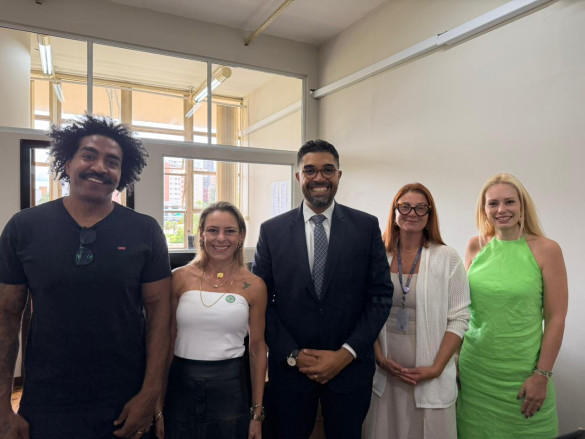 Representantes da Câmara Municipal de Maringá visitam a Escola do Legislativo e avançam em parceria institucional