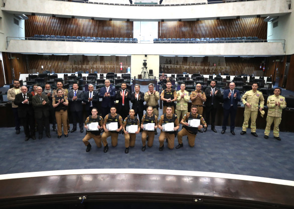 Assembleia Legislativa celebra os 170 anos da Polícia Militar do Paraná