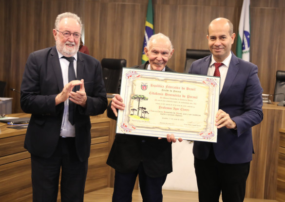 Arqueólogo Igor Chmyz é o mais novo Cidadão Benemérito do Paraná