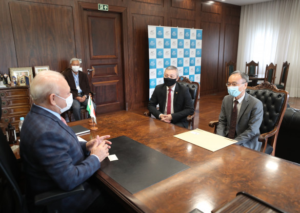 Cônsul do Japão em Curitiba é recebido na Assembleia Legislativa pelo presidente Ademar Traiano