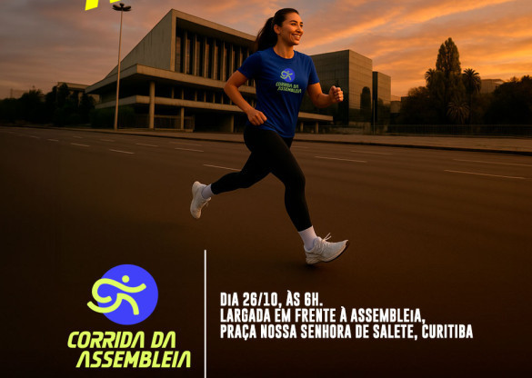 Corrida da Assembleia Legislativa reúne 6 mil atletas neste domingo (26) e encerra Circuito de Corridas de Rua de Curitiba