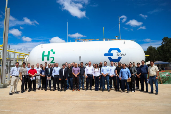 Paraná inaugura planta de hidrogênio renovável em Araucária