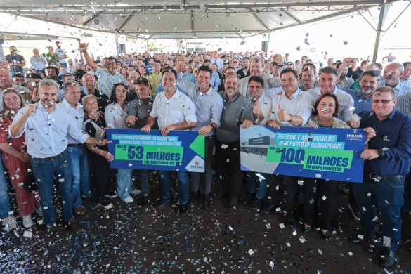 Aeroporto de Guarapuava era um sonho que se tornou realidade”, comemora deputado Fabio Oliveira (Novo)