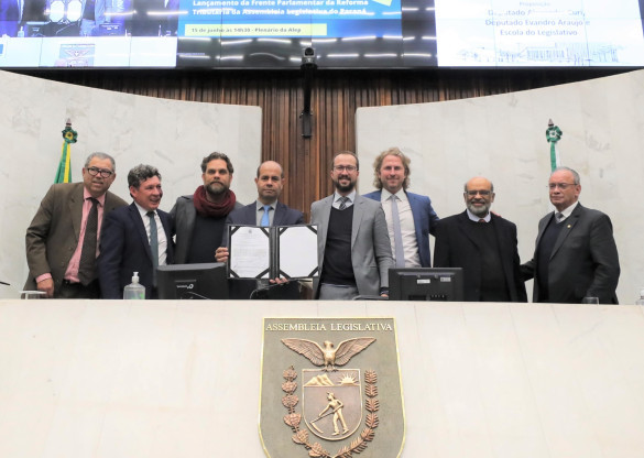 Frente Parlamentar da Reforma Tributária é instalada na Assembleia Legislativa do Paraná