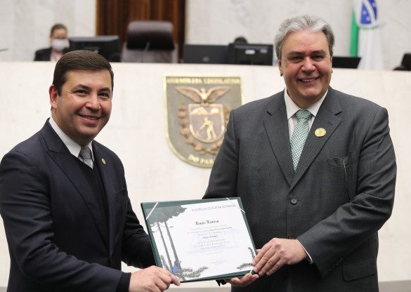 Wilson Picler: "Honrado com a homenagem da Assembleia, templo da democracia"